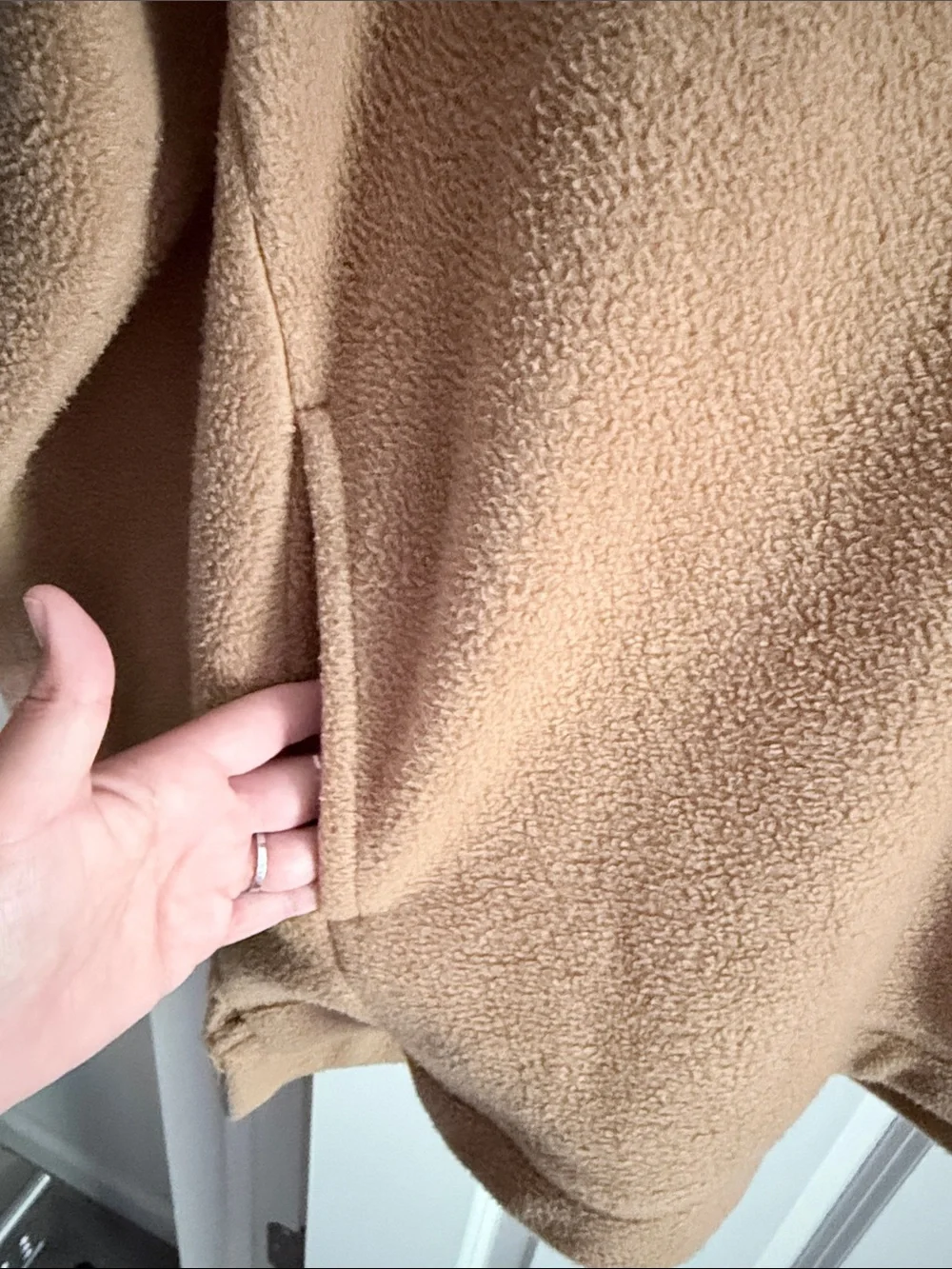 J. Crew warm camel